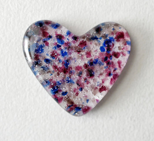 Confetti Bi Pride Pocket Heart