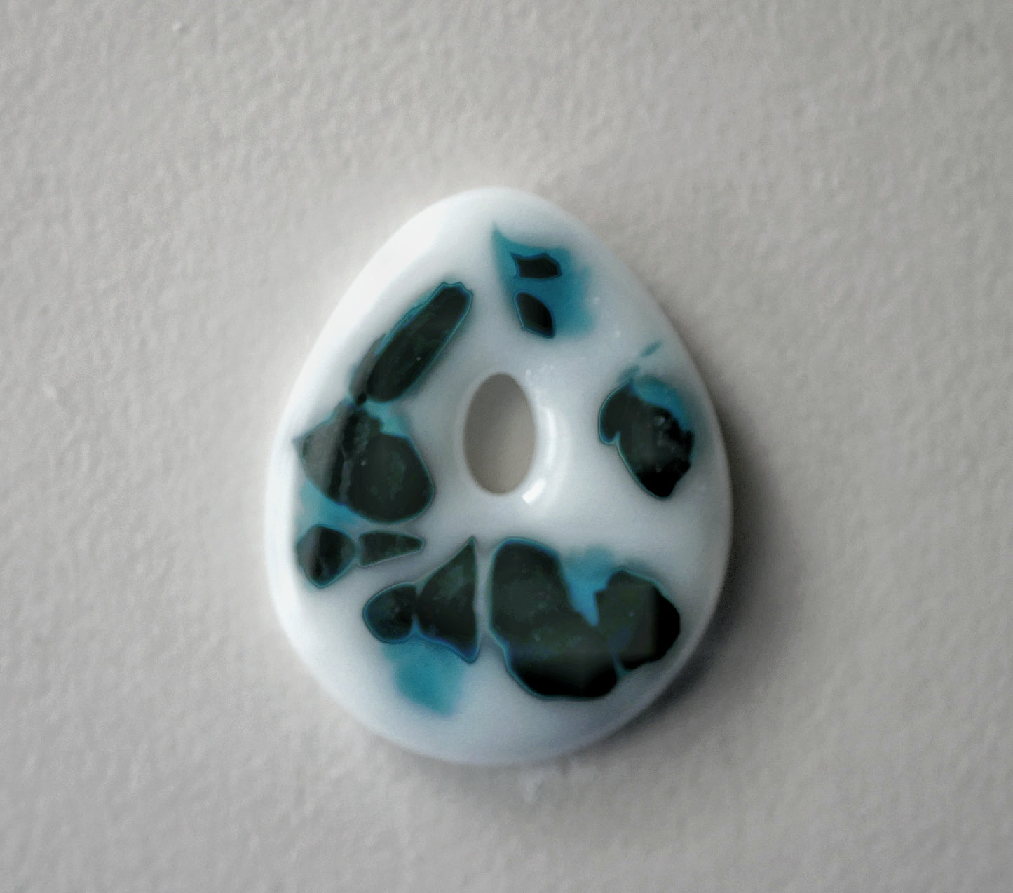 Blue and Black Teardrop Pendant (PENDANT ONLY)