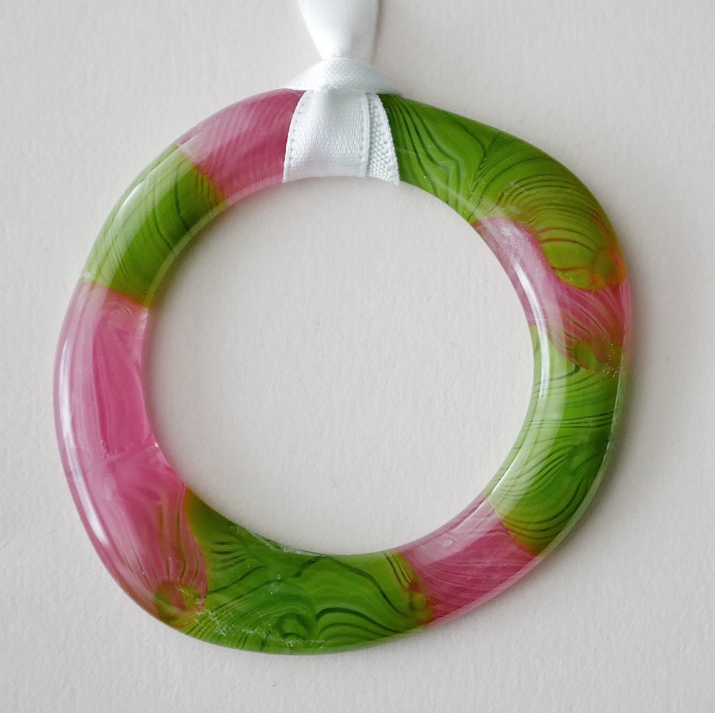 Irregular Glass Collage Wreath #5