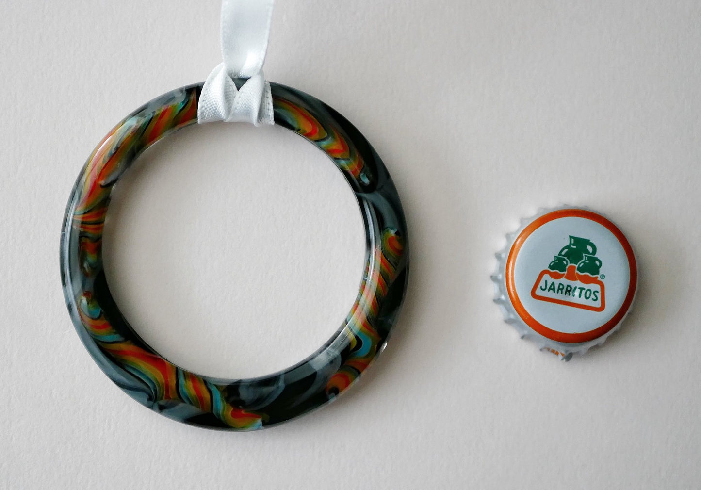 Glass Collage Wreath #23