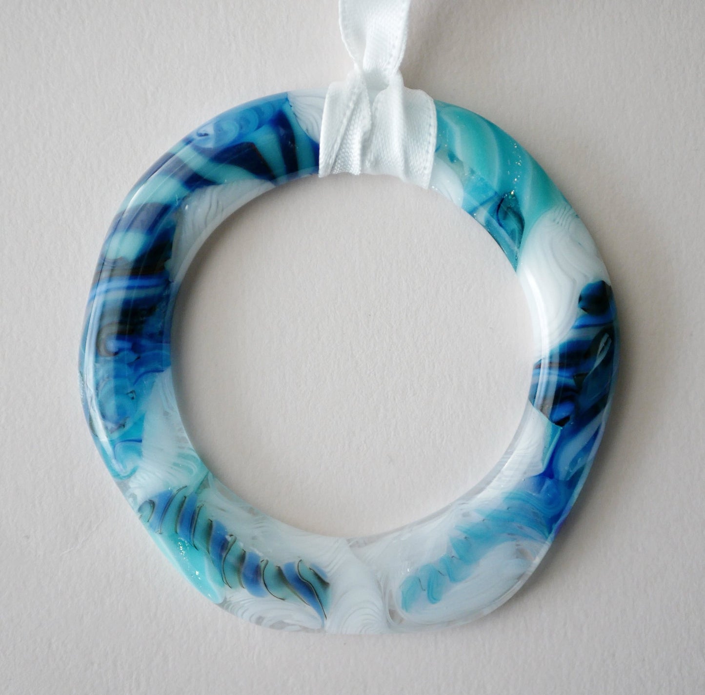 Irregular Glass Collage Wreath #2