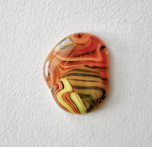 Blob Worry Stone: Collage #10