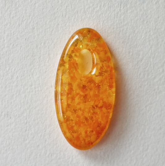 Oval Pendant: Oranges (PENDANT ONLY)