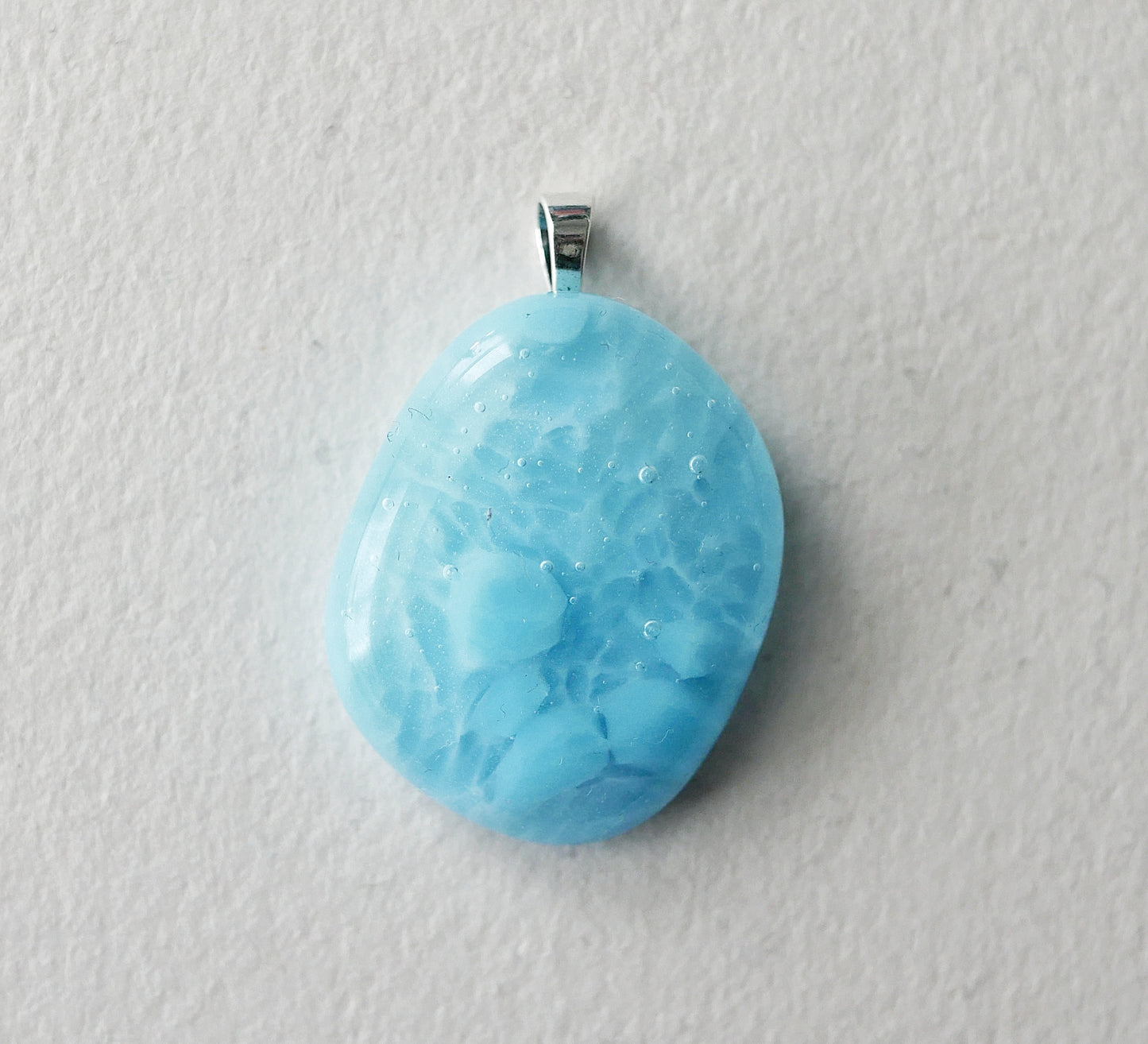 Sky Blue Pendant #1 (Sterling Silver) (PENDANT ONLY)
