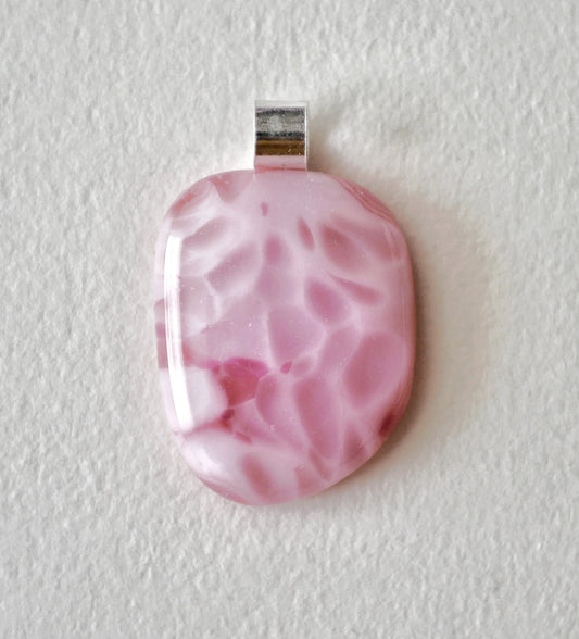 Light Pink Pendant #2 (Sterling Silver) (PENDANT ONLY)