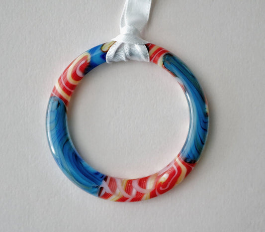 Glass Collage Wreath #27