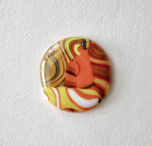 Blob Worry Stone: Collage #11