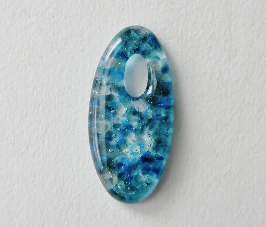 Oval Pendant: Blues (PENDANT ONLY)