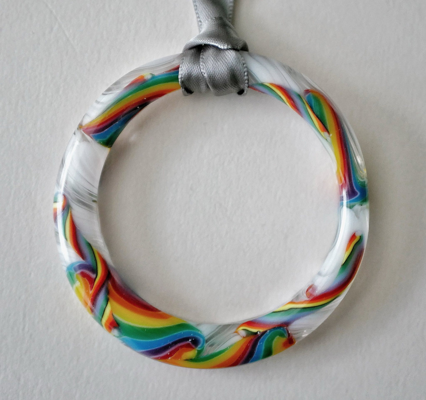 Irregular Glass Collage Wreath #21