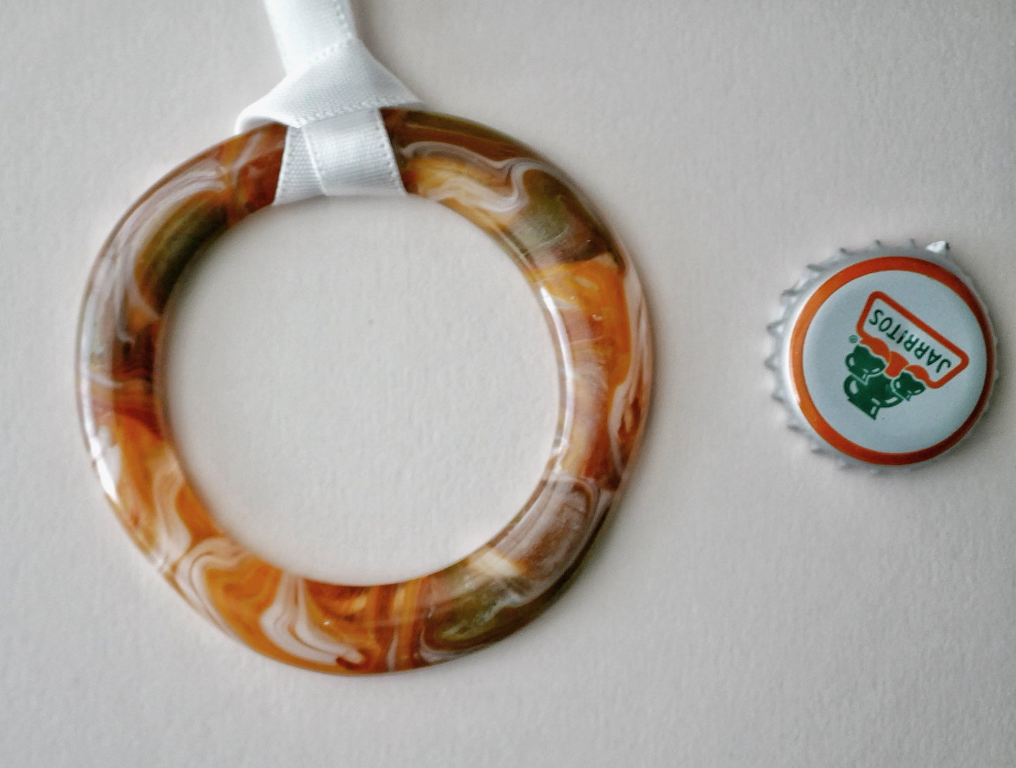 Irregular Glass Collage Wreath #14