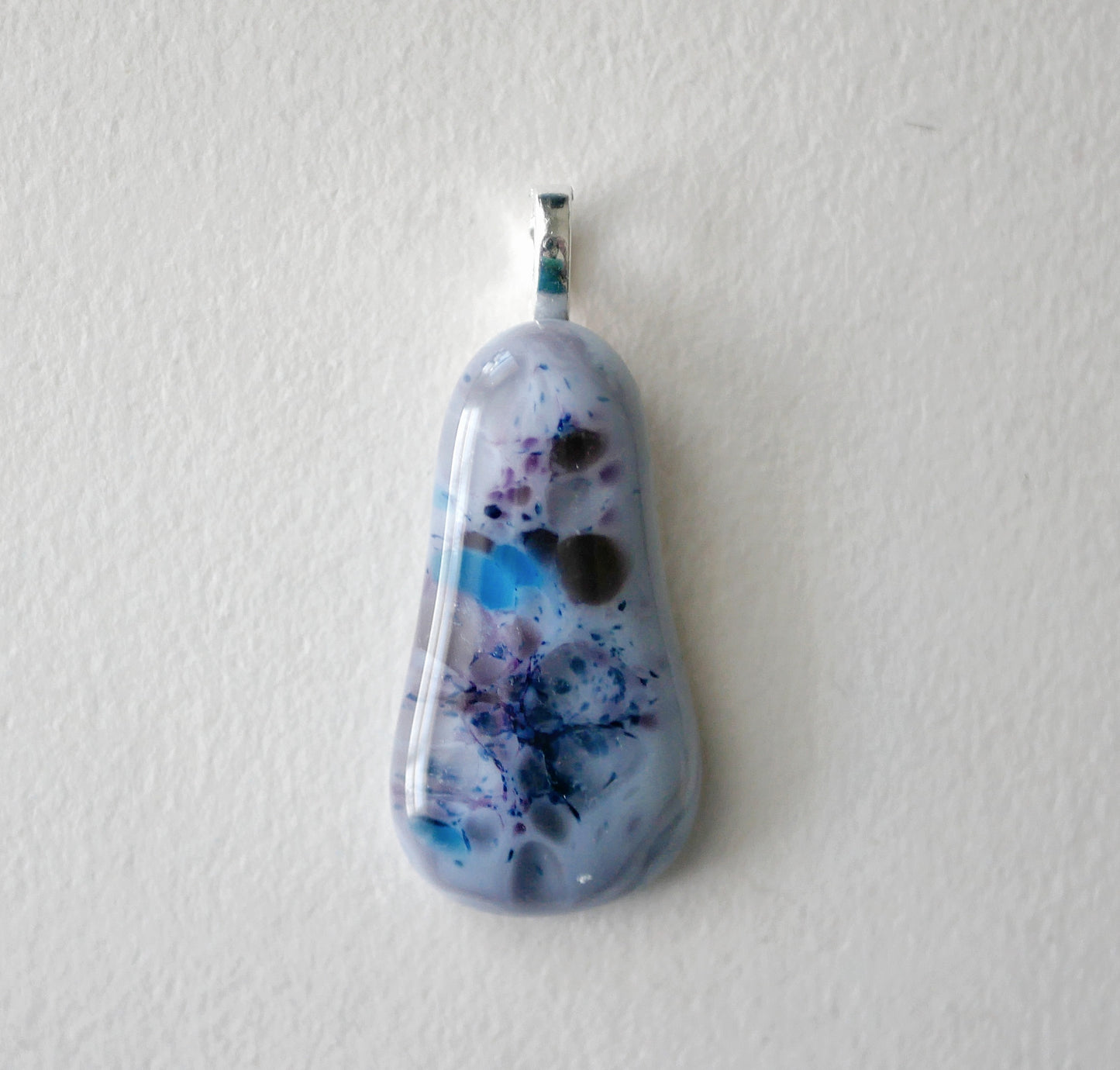Blue and Purple Pendant #2 (Base Metal) (PENDANT ONLY)
