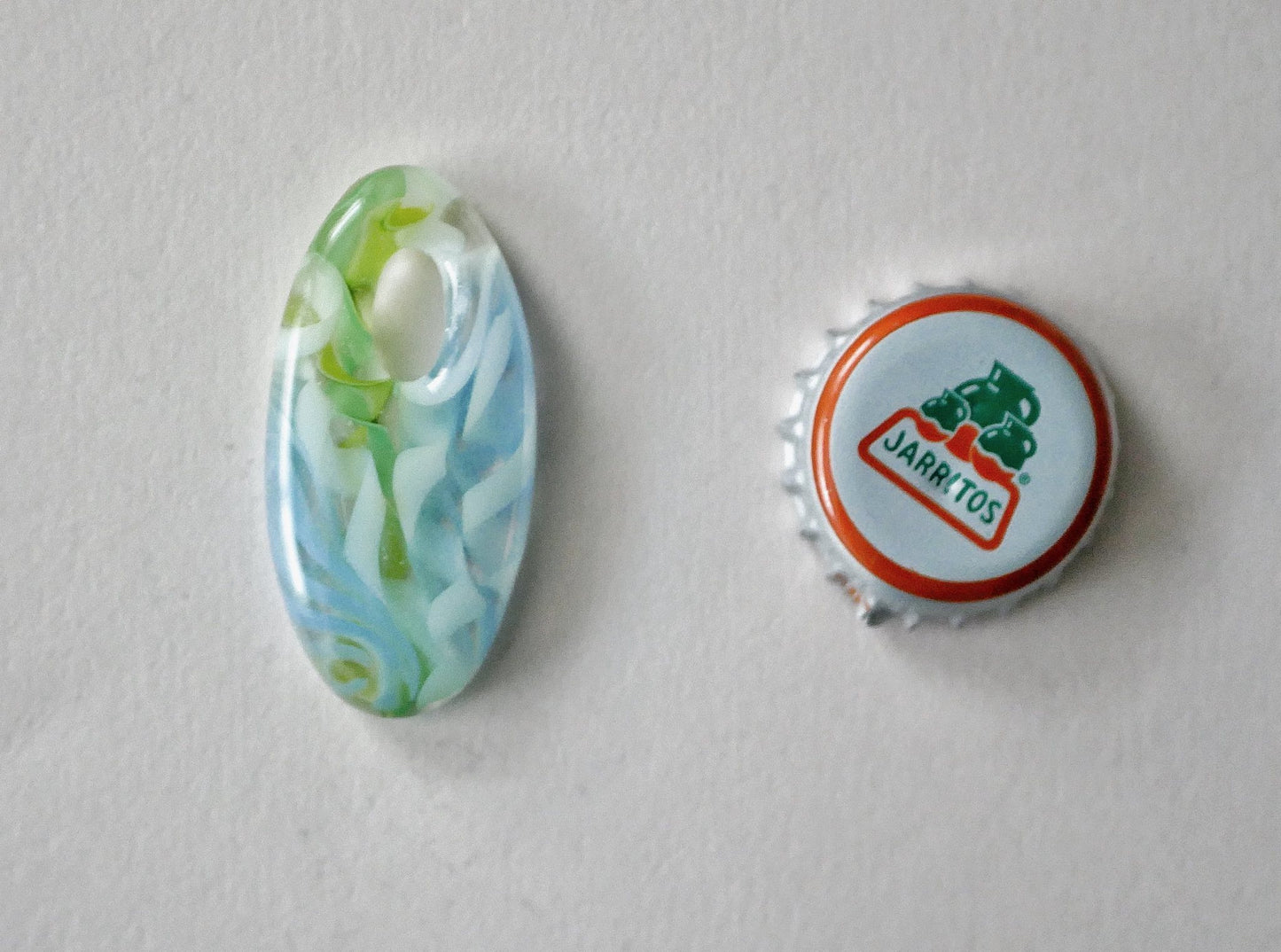 Oval Pendant: Collage #18 (PENDANT ONLY)