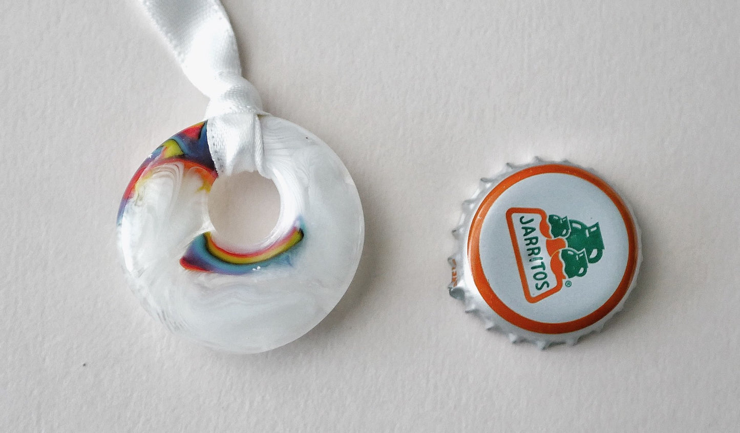 Mini Glass Collage Wreath #5