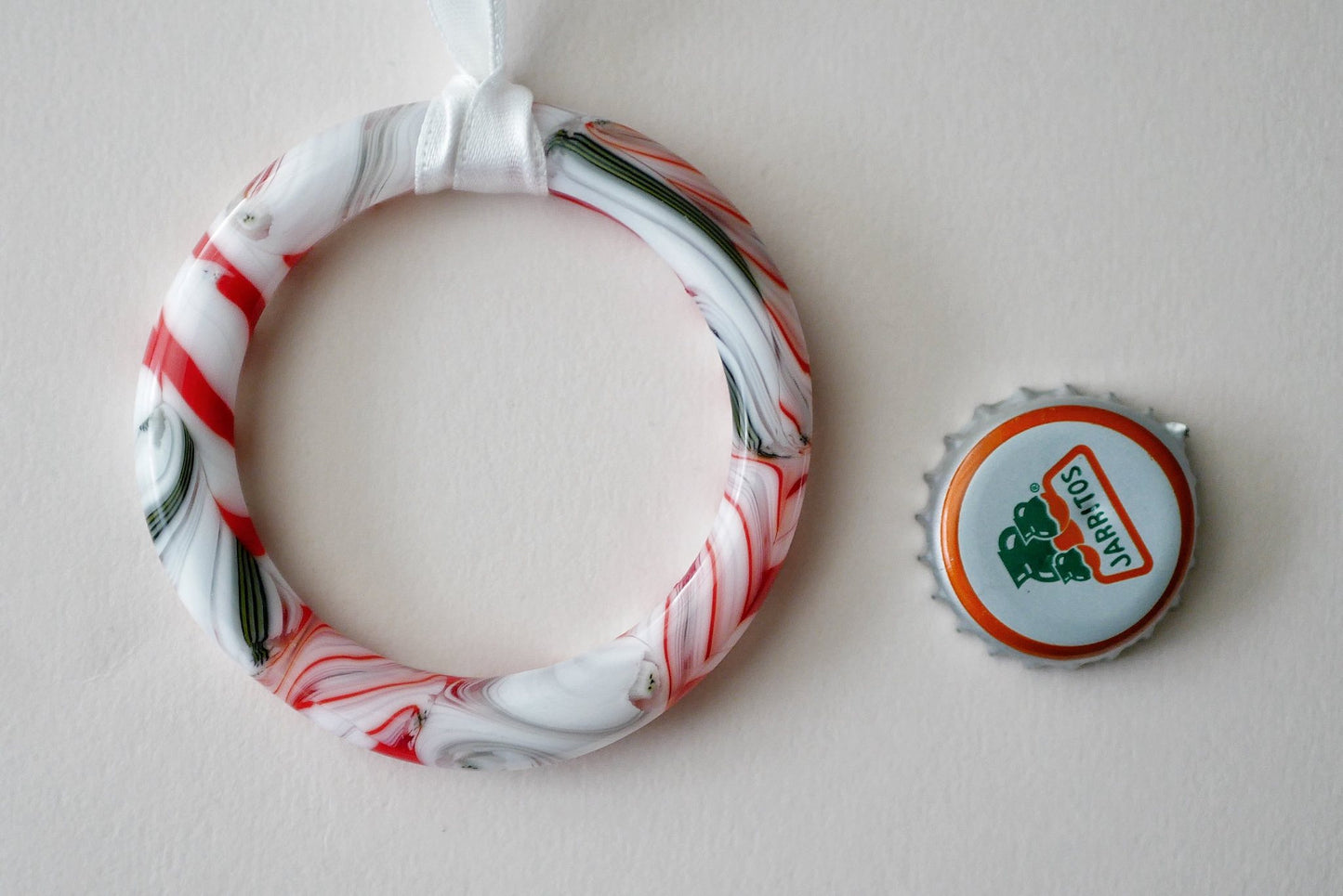 Glass Collage Wreath #14