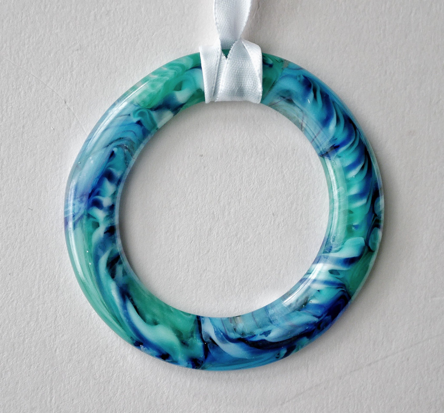 Irregular Glass Collage Wreath #24