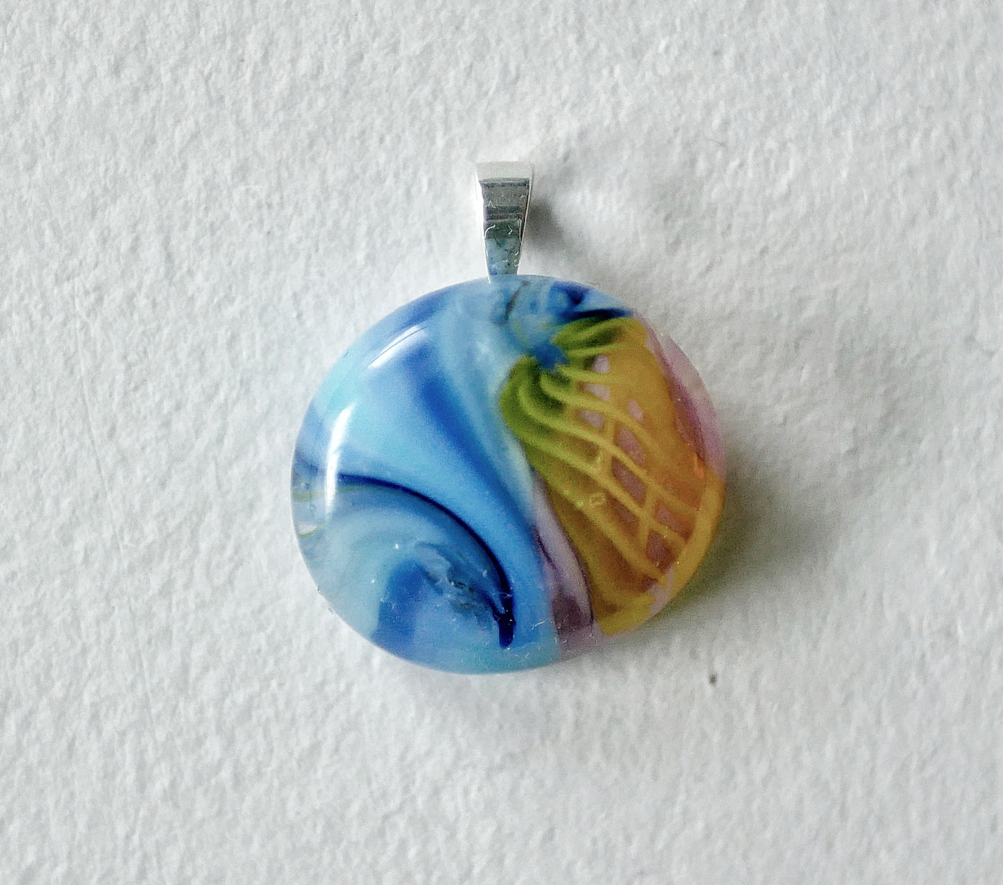 Collage Pendant #1 (Sterling Silver) (PENDANT ONLY)