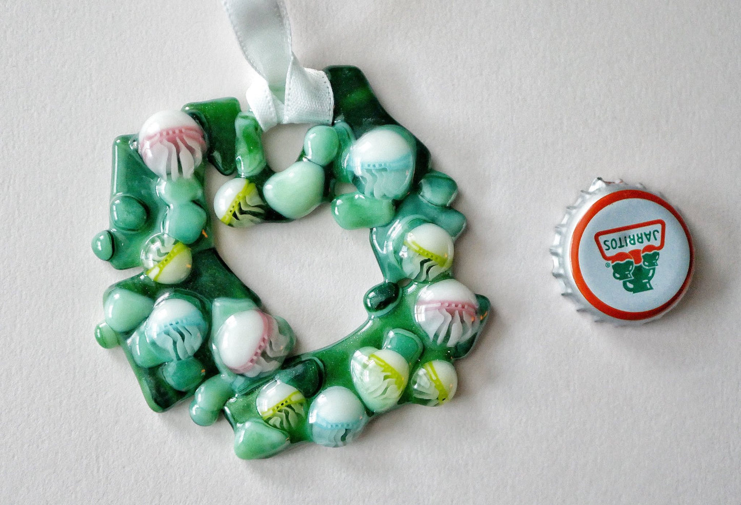 Bumpy Geometric Wreath with Jellyfish (Small)