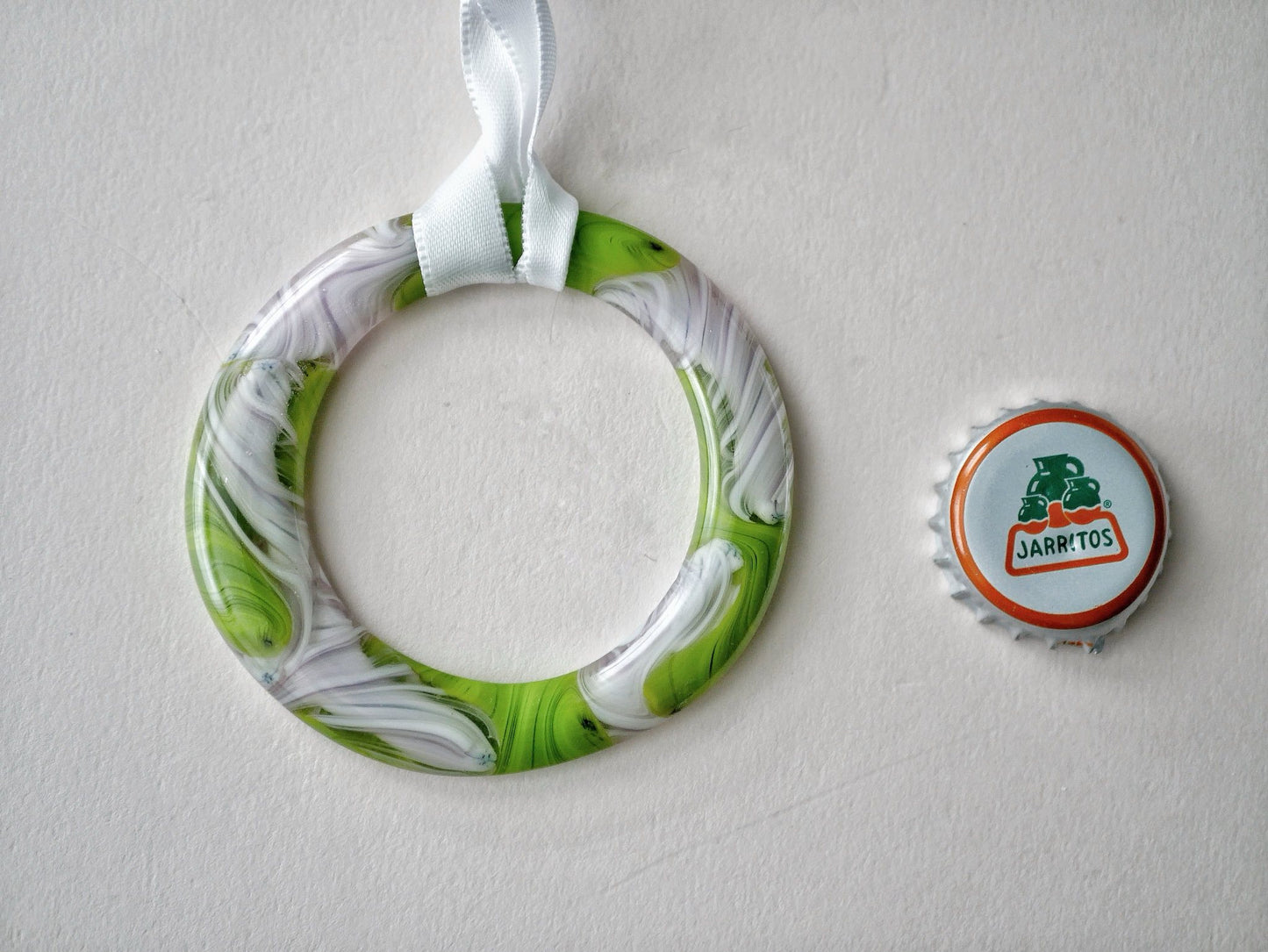 Irregular Glass Collage Wreath #25