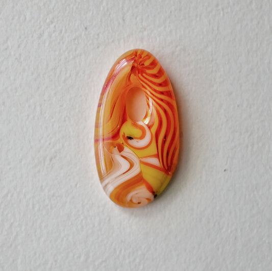 Oval Pendant: Collage #5 (PENDANT ONLY)
