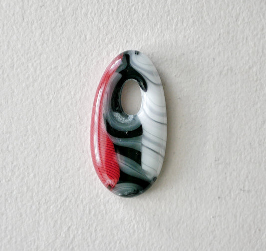 Oval Pendant: Collage #14 (PENDANT ONLY)