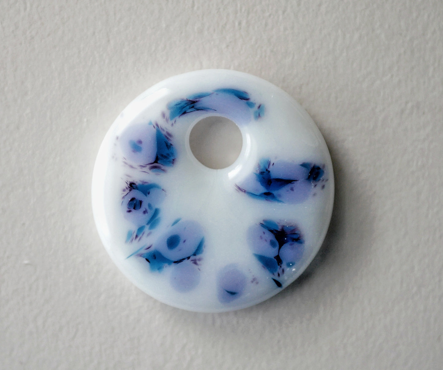 Purple on White Gravity Assisted Pendant (PENDANT ONLY)