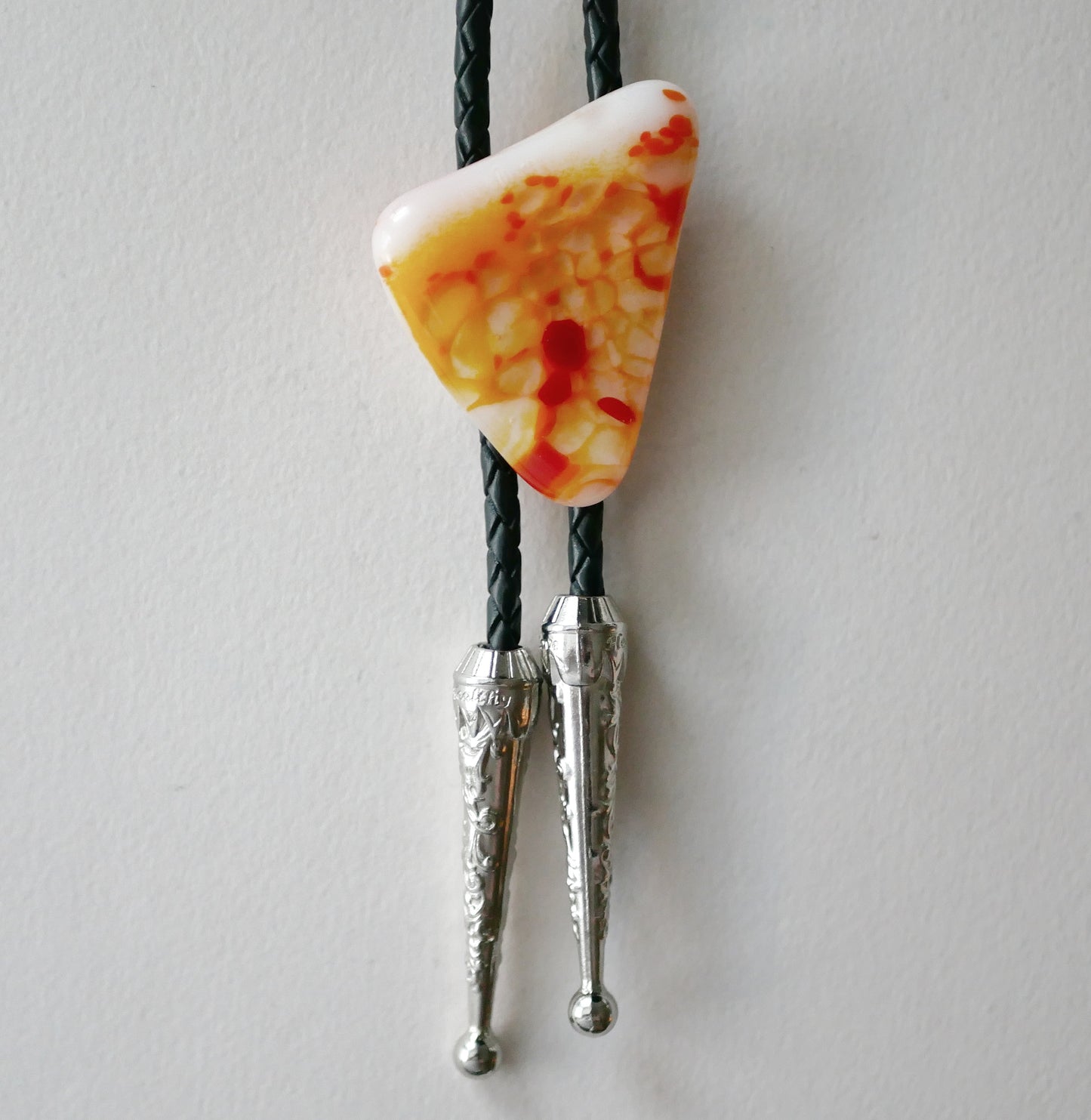 Orange Bolo Tie #2