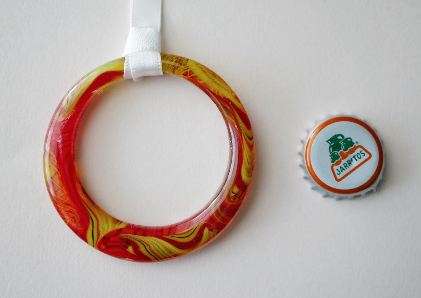 Glass Collage Wreath #10