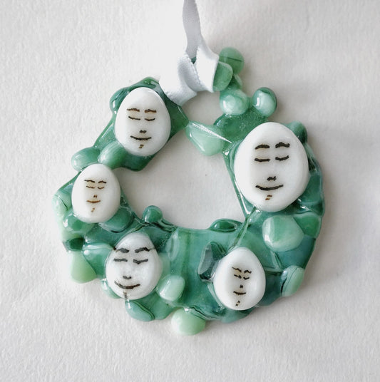 Bumpy Wreath with Smug Faces #2 (Small)