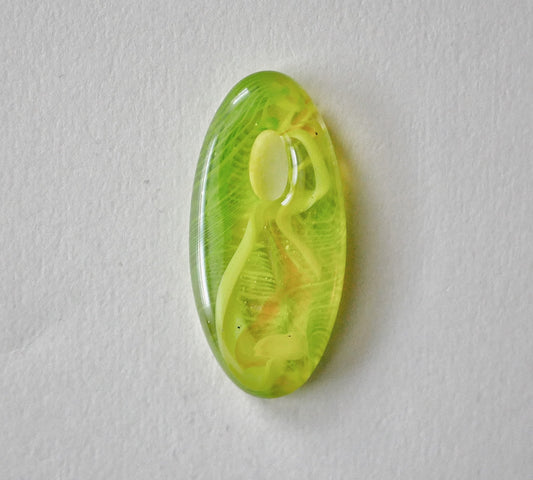 Oval Pendant: Collage #19 (PENDANT ONLY)