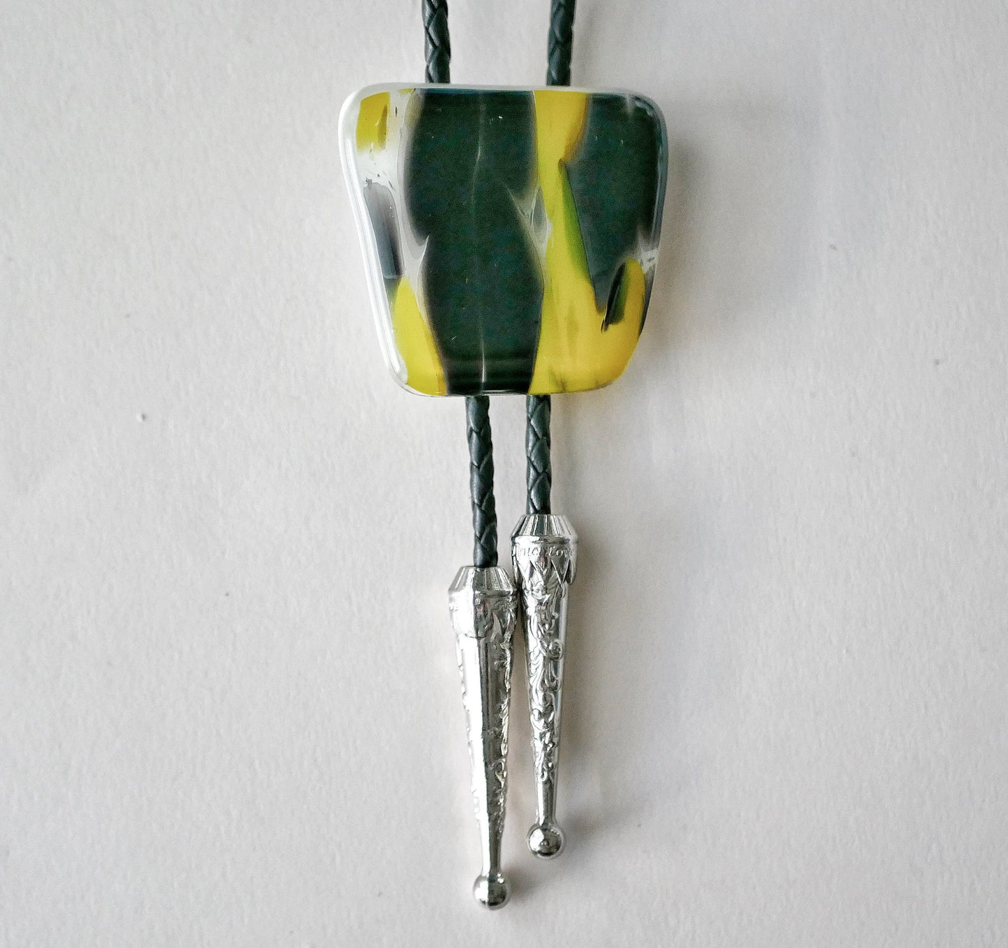 Yellow and Black Bolo Tie #7