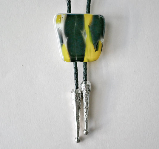 Yellow and Black Bolo Tie #7