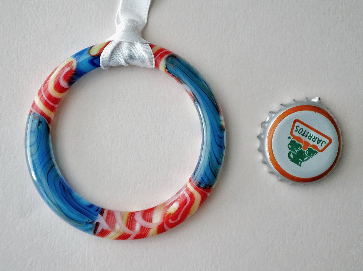 Glass Collage Wreath #27