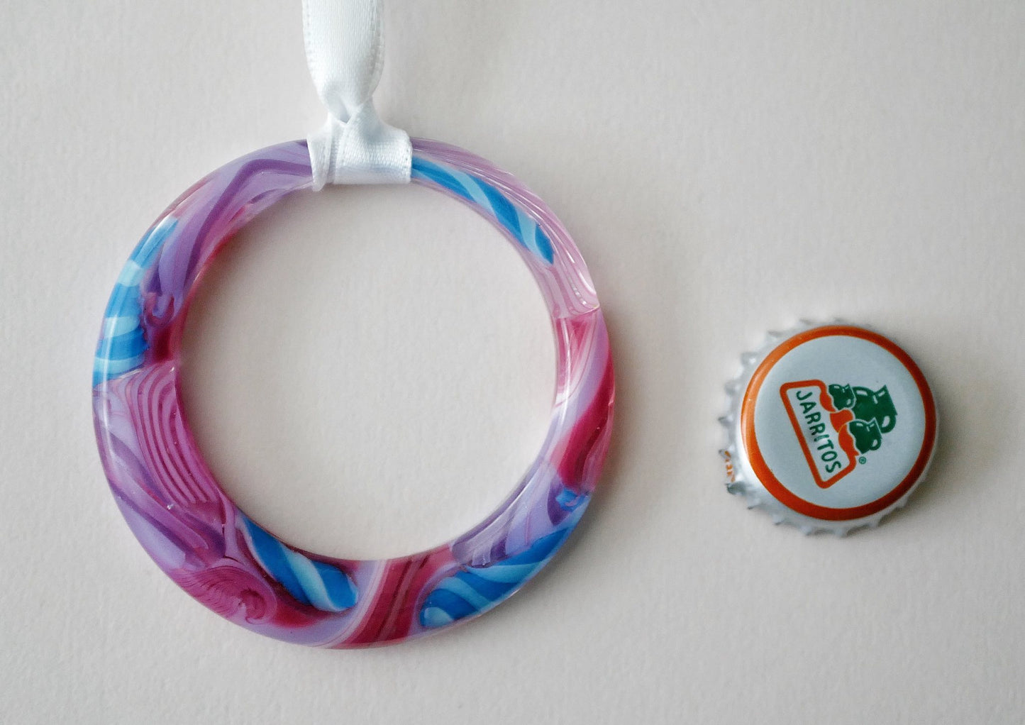 Irregular Glass Collage Wreath #7