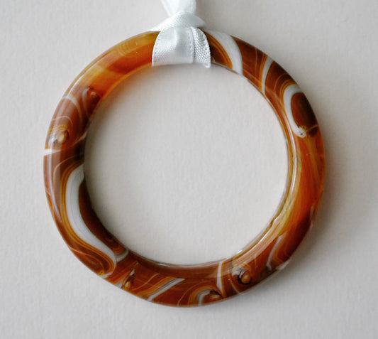 Irregular Glass Collage Wreath #8