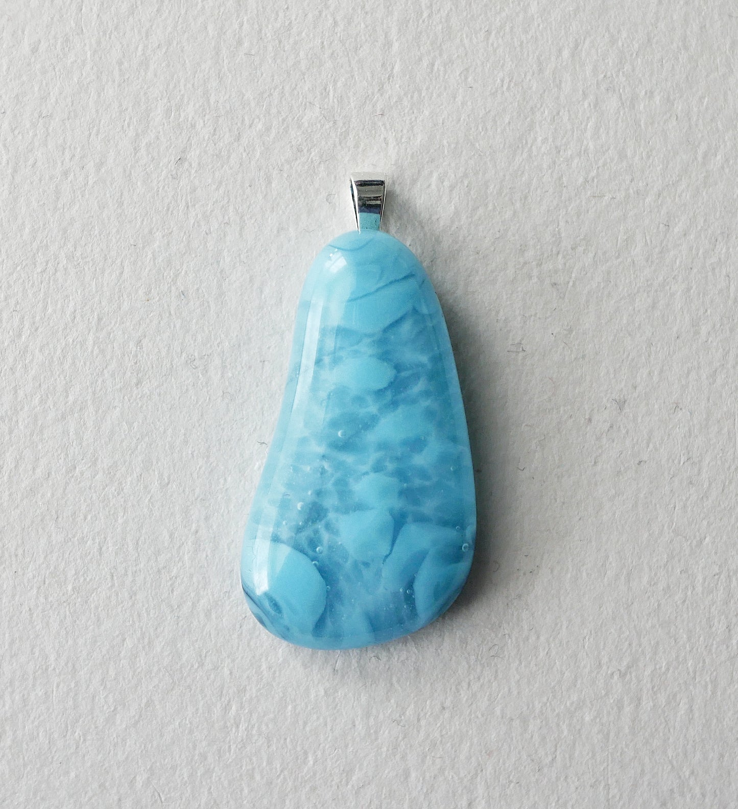 Sky Blue Pendant #2 (Sterling Silver) (PENDANT ONLY)