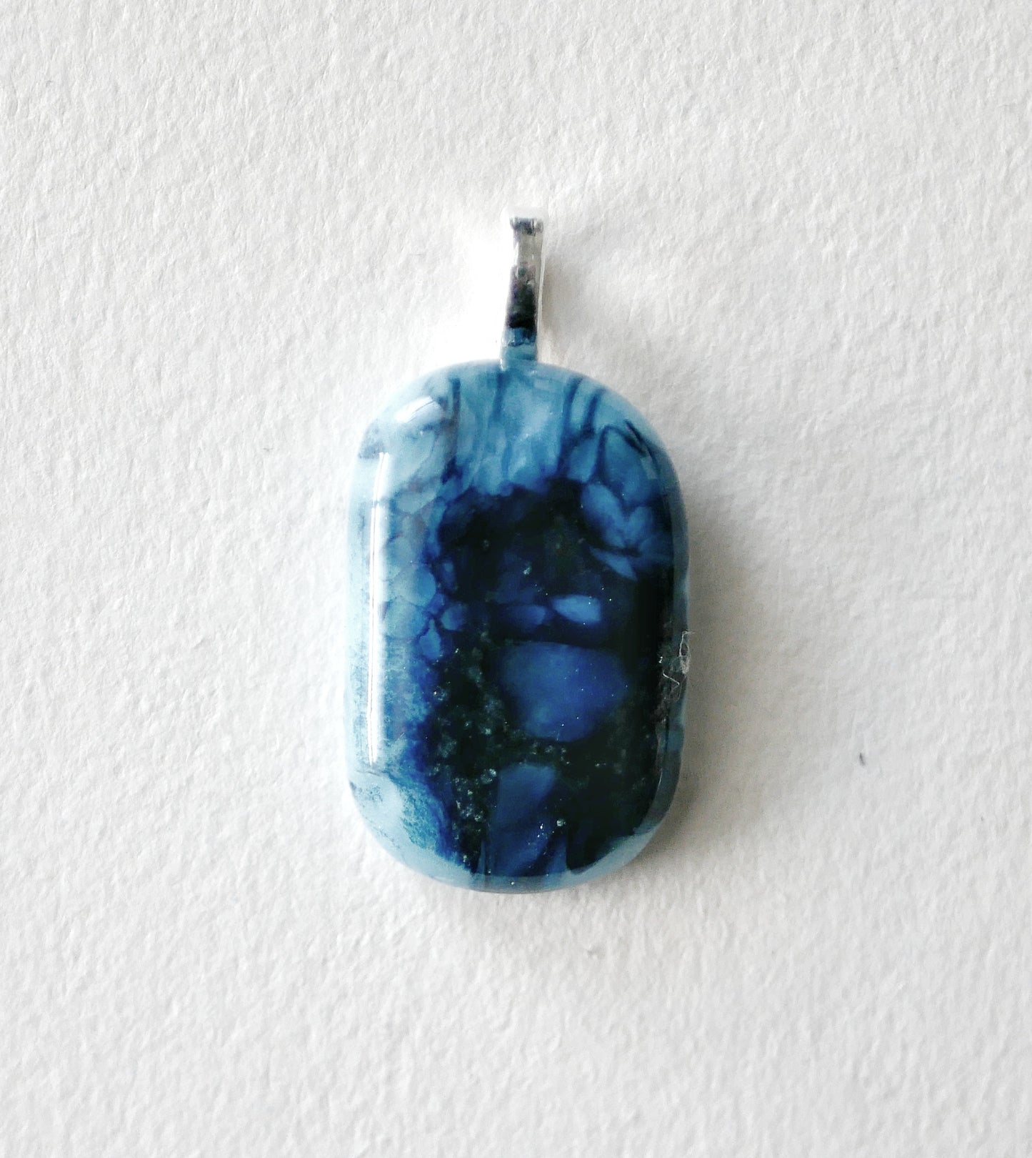 Sea Blue Pendant #1 (Base Metal) (PENDANT ONLY)