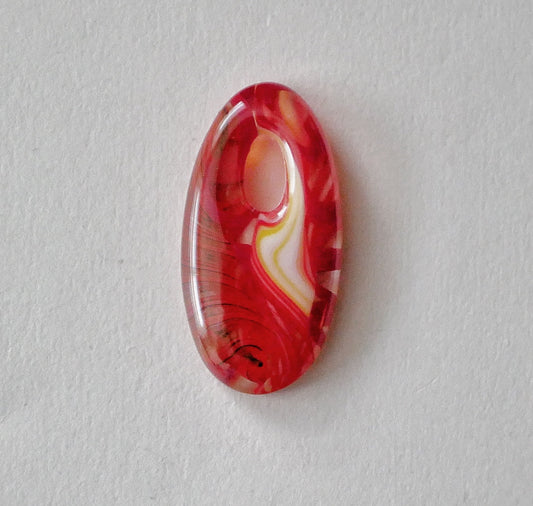 Oval Pendant: Collage #22 (PENDANT ONLY)