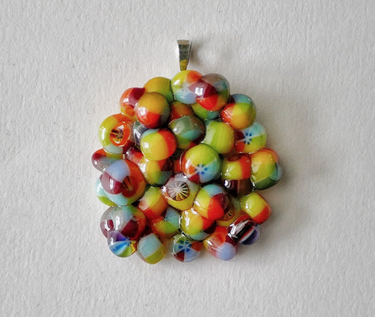 Rainbow Cluster Pendant #4 (PENDANT ONLY)
