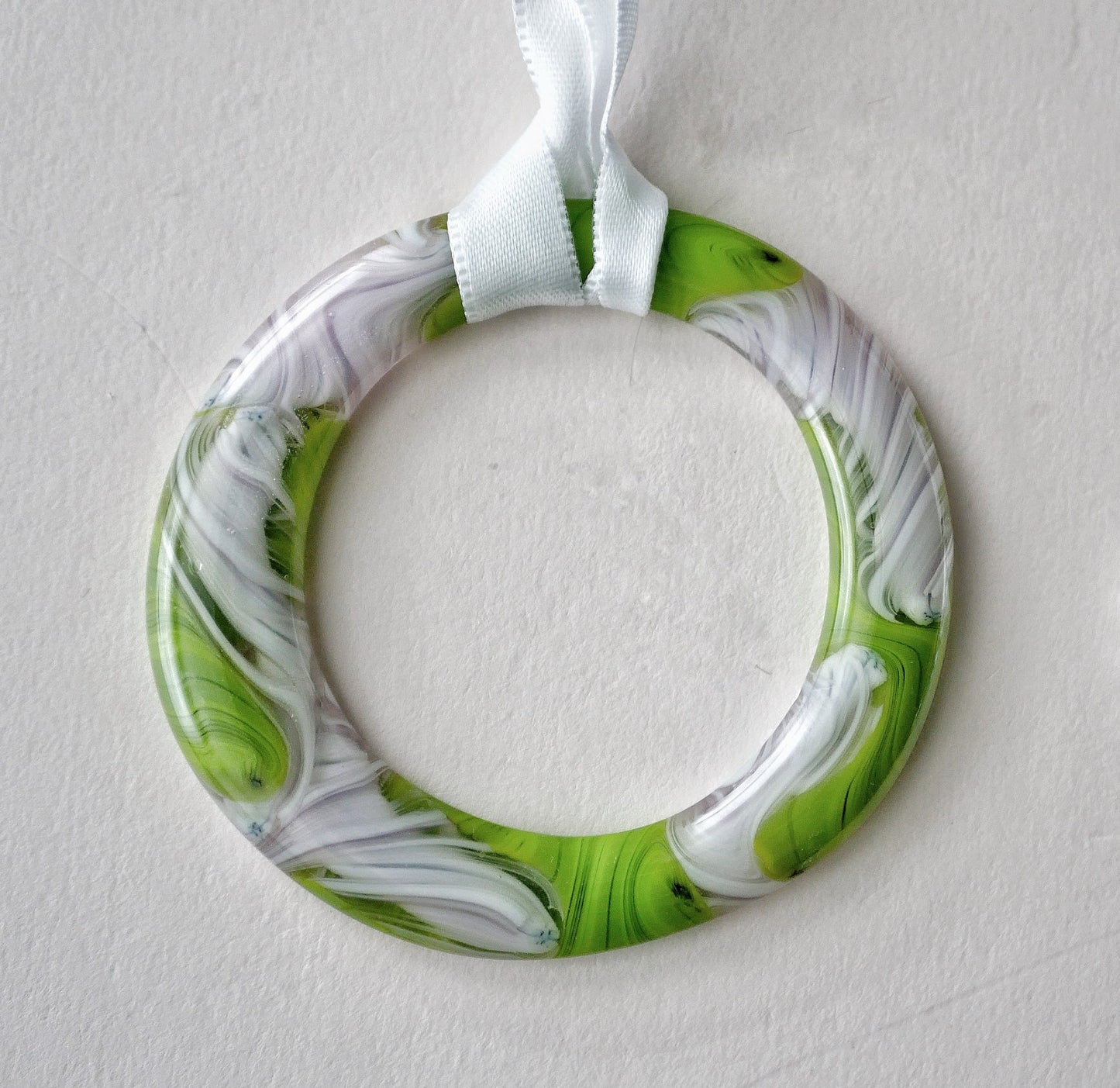 Irregular Glass Collage Wreath #25