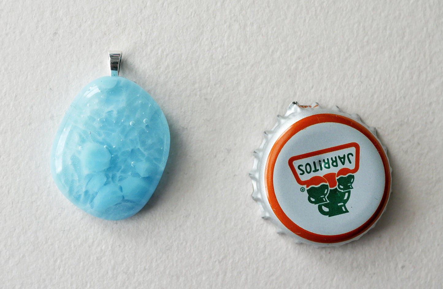 Sky Blue Pendant #1 (Sterling Silver) (PENDANT ONLY)