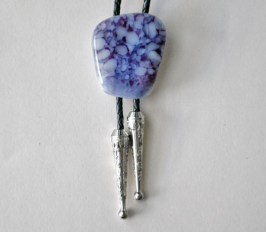 Purple Dragonskin Bolo Tie #1