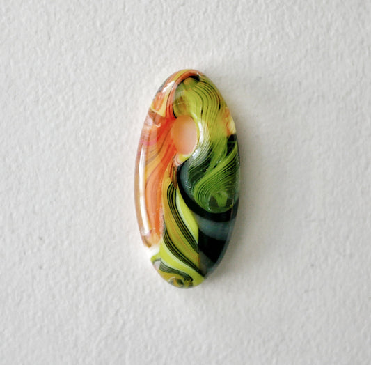 Oval Pendant: Collage #12 (PENDANT ONLY)