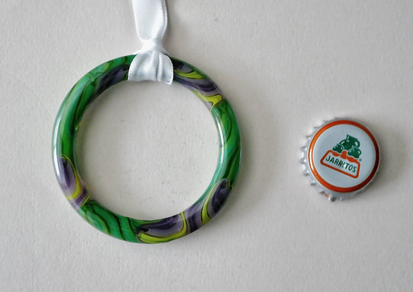 Glass Collage Wreath #31