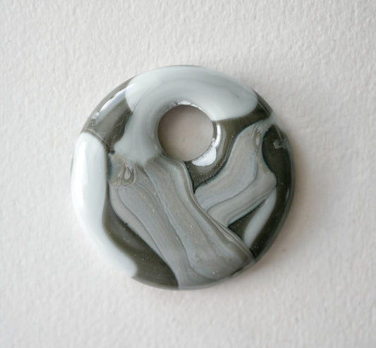 Circle Pendant: Greys (PENDANT ONLY)