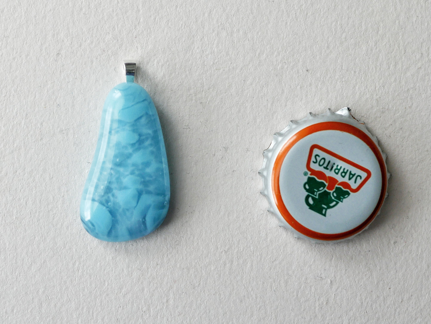 Sky Blue Pendant #2 (Sterling Silver) (PENDANT ONLY)