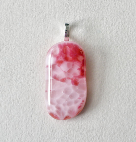 Light Pink Pendant #1 (Base Metal) (PENDANT ONLY)