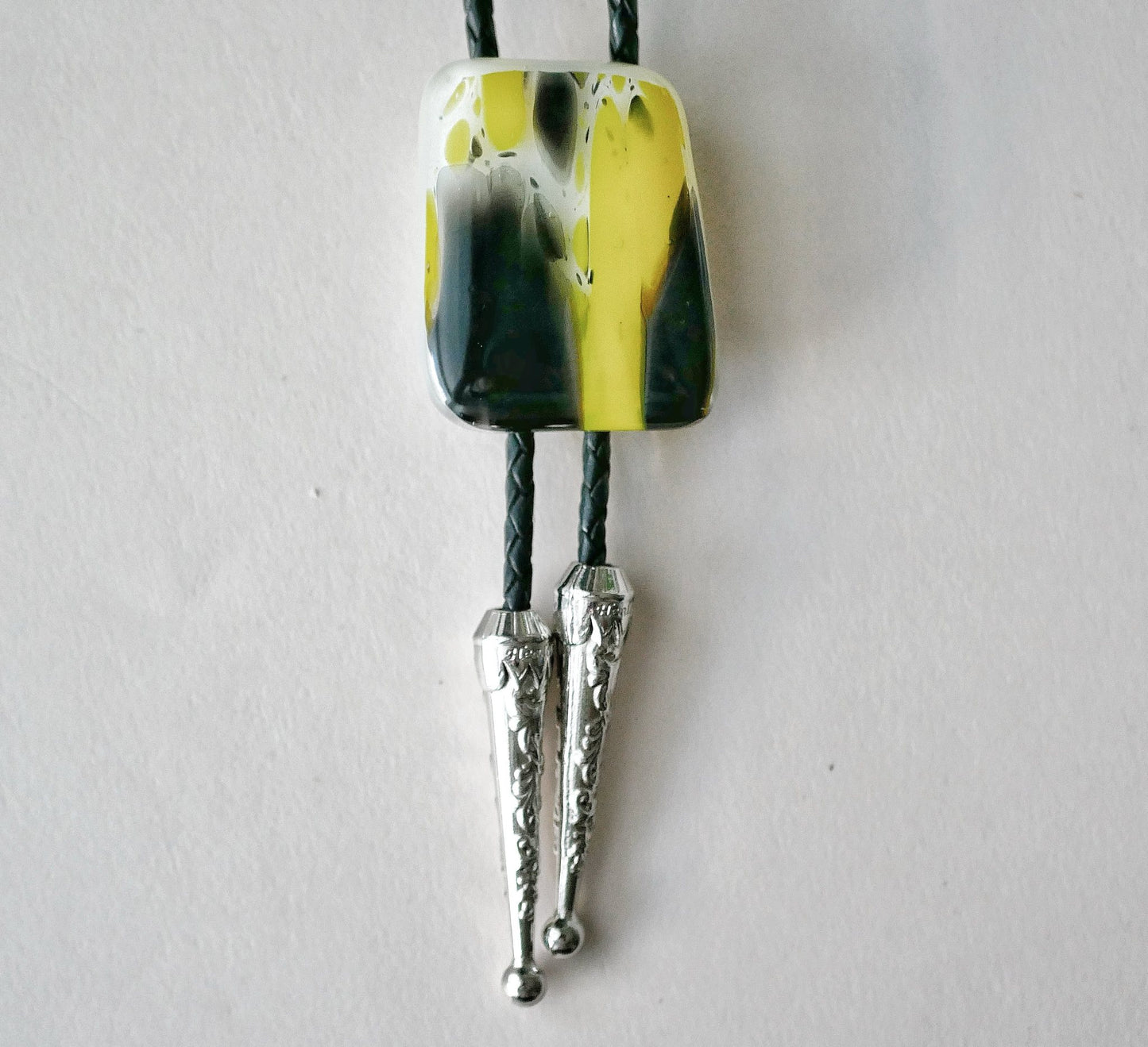 Yellow and Black Bolo Tie #6