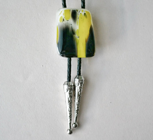 Yellow and Black Bolo Tie #6