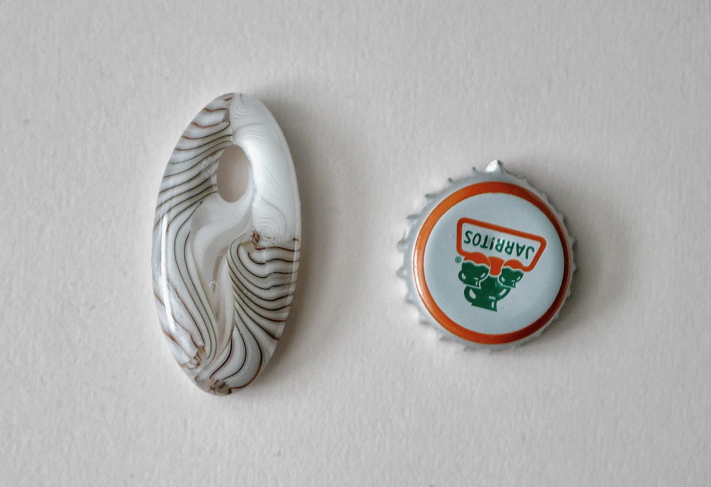 Oval Pendant: Collage #26 (PENDANT ONLY)