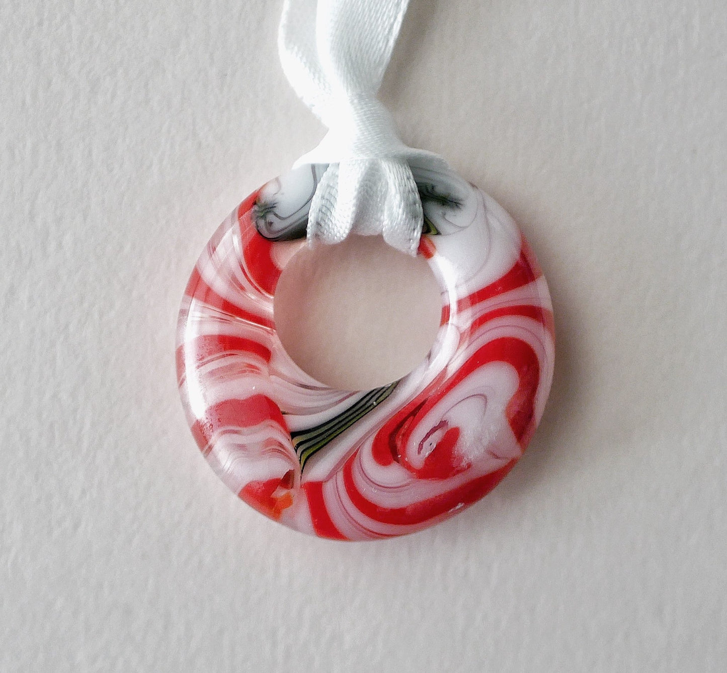 Mini Glass Collage Wreath #2